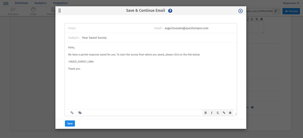Survey Software Help Image