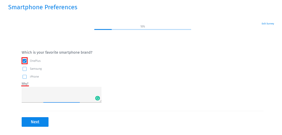 Survey Software Help Image